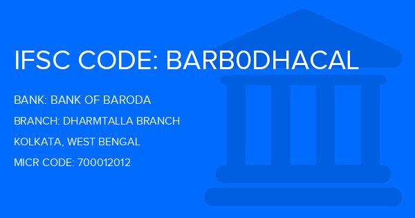 Bank Of Baroda (BOB) Dharmtalla Branch