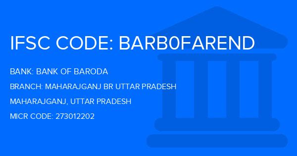 Bank Of Baroda (BOB) Maharajganj Br Uttar Pradesh Branch IFSC Code