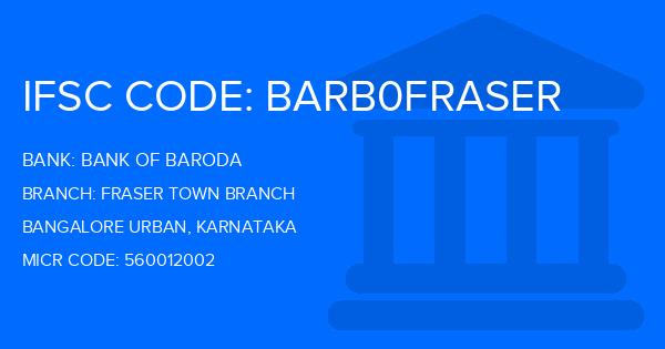 Bank Of Baroda (BOB) Fraser Town Branch