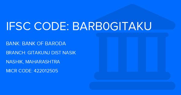 Bank Of Baroda (BOB) Gitakunj Dist Nasik Branch IFSC Code