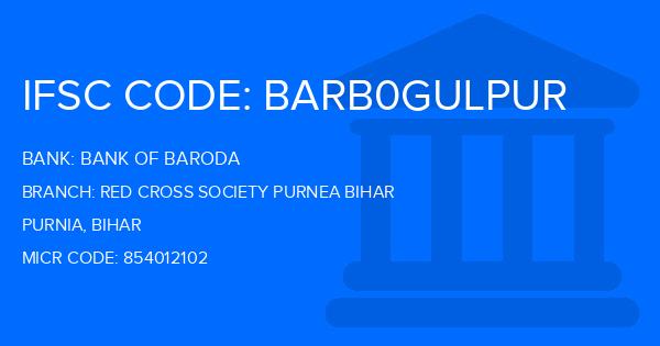 Bank Of Baroda (BOB) Red Cross Society Purnea Bihar Branch IFSC Code