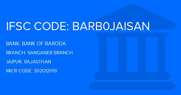 Bank Of Baroda (BOB) Sanganer Branch