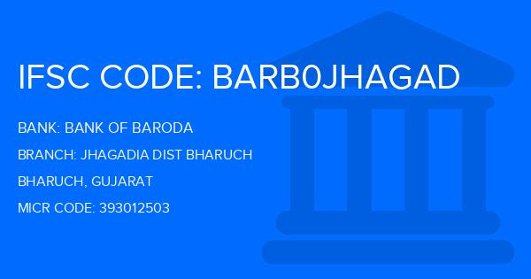 Bank Of Baroda (BOB) Jhagadia Dist Bharuch Branch IFSC Code