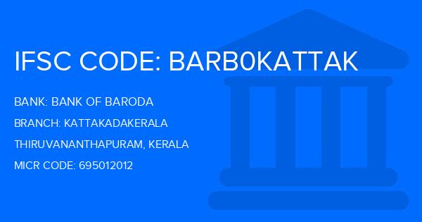 Bank Of Baroda (BOB) Kattakadakerala Branch IFSC Code