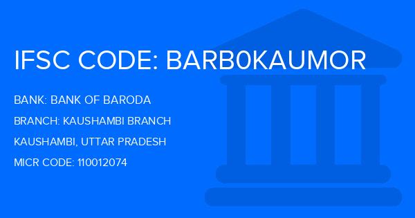 Bank Of Baroda (BOB) Kaushambi Branch