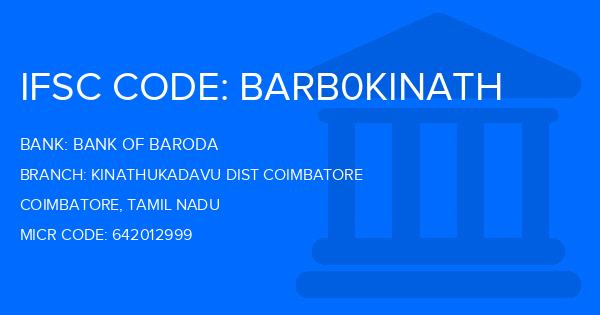Bank Of Baroda (BOB) Kinathukadavu Dist Coimbatore Branch IFSC Code