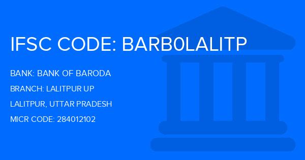 Bank Of Baroda (BOB) Lalitpur Up Branch IFSC Code