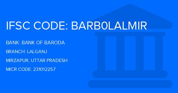Bank Of Baroda (BOB) Lalganj Branch IFSC Code