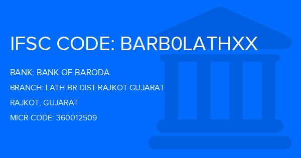 Bank Of Baroda (BOB) Lath Br Dist Rajkot Gujarat Branch IFSC Code