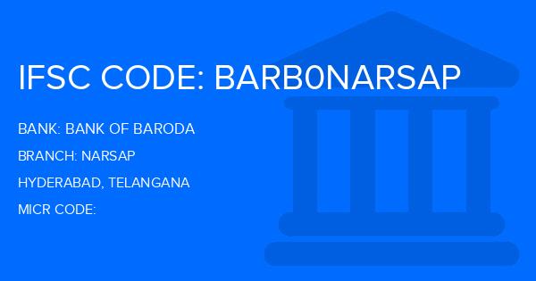 Bank Of Baroda (BOB) Narsap Branch IFSC Code