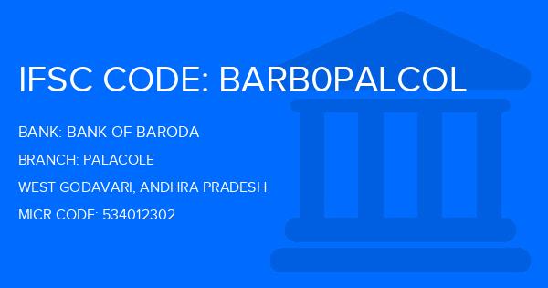 Bank Of Baroda (BOB) Palacole Branch IFSC Code