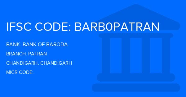 Bank Of Baroda (BOB) Patran Branch IFSC Code