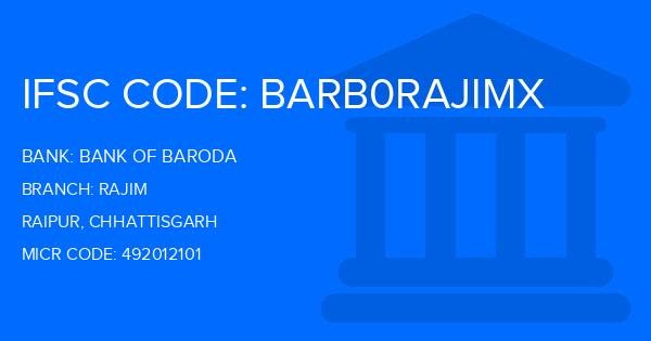 Bank Of Baroda (BOB) Rajim Branch IFSC Code