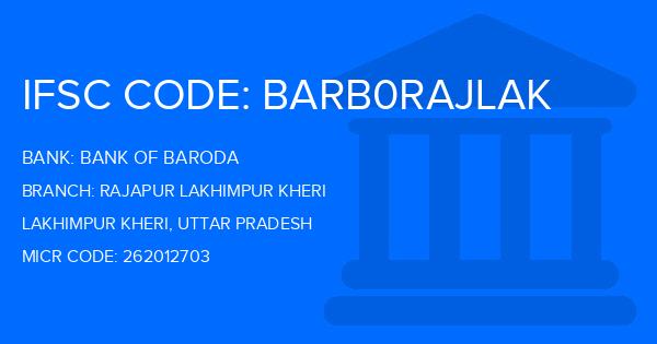 Bank Of Baroda (BOB) Rajapur Lakhimpur Kheri Branch IFSC Code