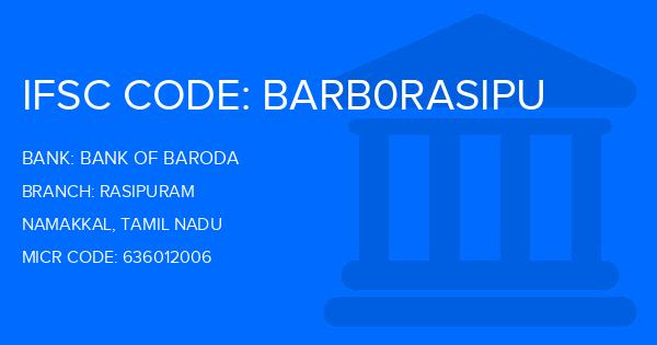 Bank Of Baroda (BOB) Rasipuram Branch IFSC Code
