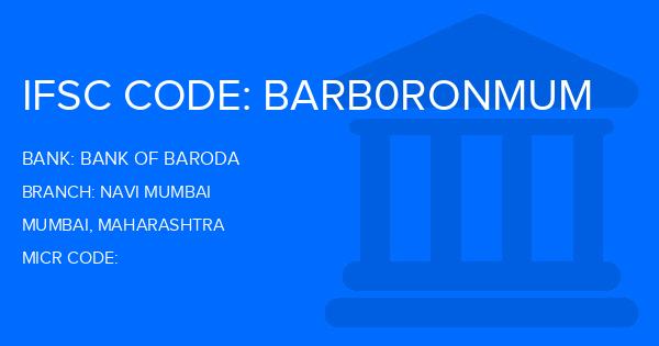 Bank Of Baroda (BOB) Navi Mumbai Branch IFSC Code