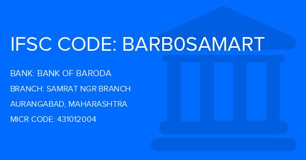 Bank Of Baroda (BOB) Samrat Ngr Branch