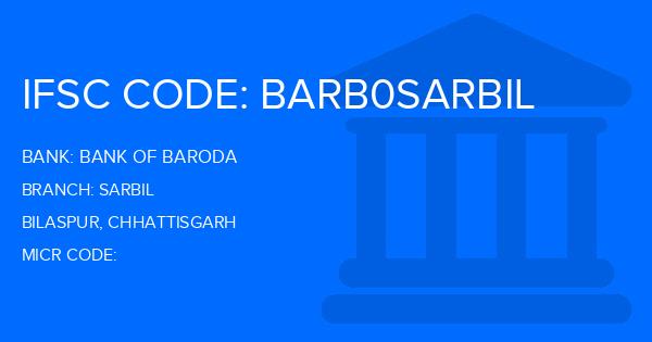 Bank Of Baroda (BOB) Sarbil Branch IFSC Code