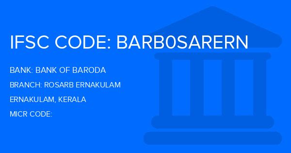 Bank Of Baroda (BOB) Rosarb Ernakulam Branch IFSC Code