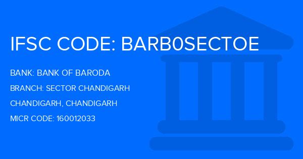 Bank Of Baroda (BOB) Sector Chandigarh Branch IFSC Code
