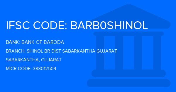 Bank Of Baroda (BOB) Shinol Br Dist Sabarkantha Gujarat Branch IFSC Code