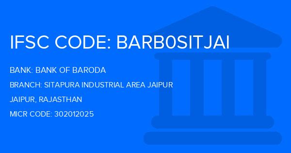 Bank Of Baroda (BOB) Sitapura Industrial Area Jaipur Branch IFSC Code