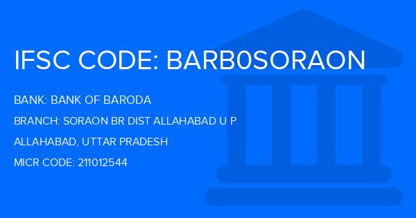 Bank Of Baroda (BOB) Soraon Br Dist Allahabad U P Branch IFSC Code