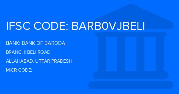 Bank Of Baroda (BOB) Beli Road Branch IFSC Code