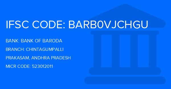 Bank Of Baroda (BOB) Chintagumpalli Branch IFSC Code