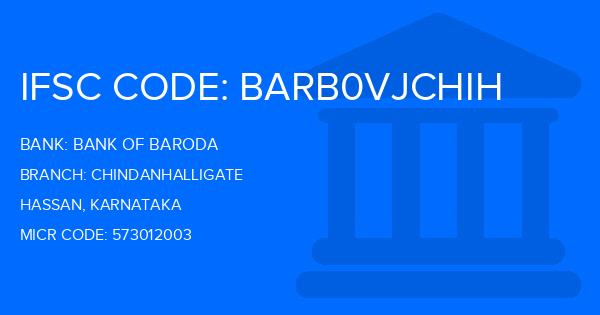 Bank Of Baroda (BOB) Chindanhalligate Branch IFSC Code