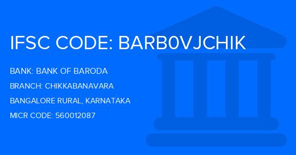 Bank Of Baroda (BOB) Chikkabanavara Branch IFSC Code