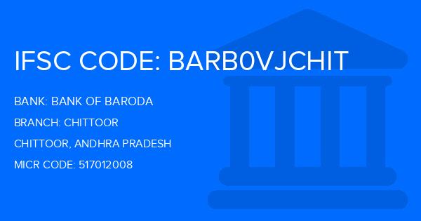 Bank Of Baroda (BOB) Chittoor Branch IFSC Code
