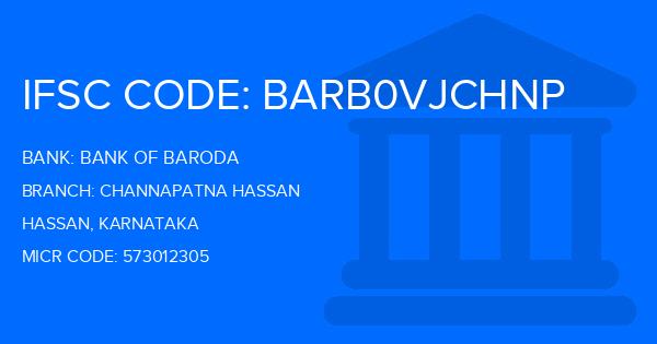 Bank Of Baroda (BOB) Channapatna Hassan Branch IFSC Code
