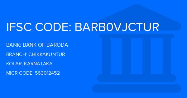 Bank Of Baroda (BOB) Chikkakuntur Branch IFSC Code