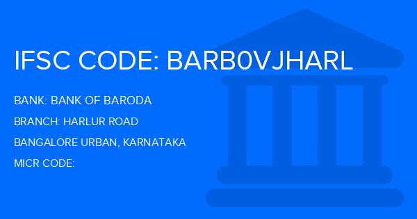 Bank Of Baroda (BOB) Harlur Road Branch IFSC Code