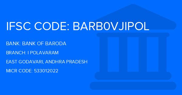 Bank Of Baroda (BOB) I Polavaram Branch IFSC Code
