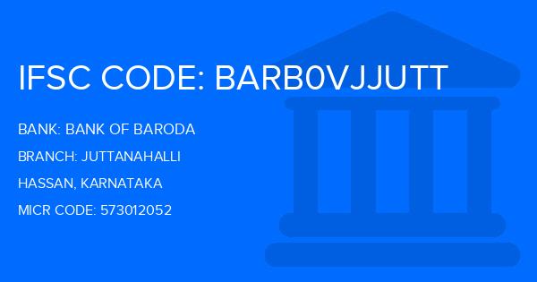Bank Of Baroda (BOB) Juttanahalli Branch IFSC Code