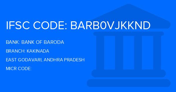 Bank Of Baroda (BOB) Kakinada Branch IFSC Code