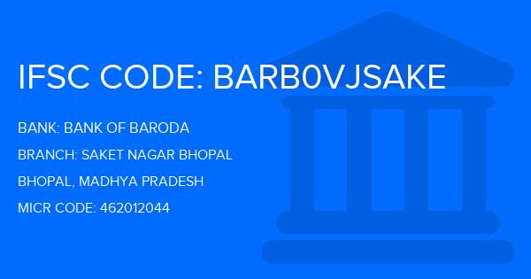 Bank Of Baroda (BOB) Saket Nagar Bhopal Branch IFSC Code