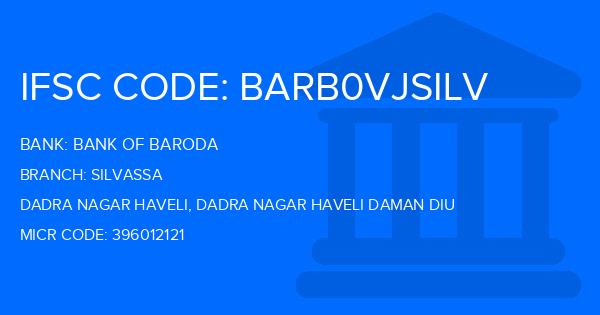 Bank Of Baroda (BOB) Silvassa Branch IFSC Code