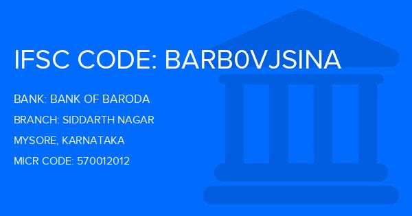 Bank Of Baroda (BOB) Siddarth Nagar Branch IFSC Code