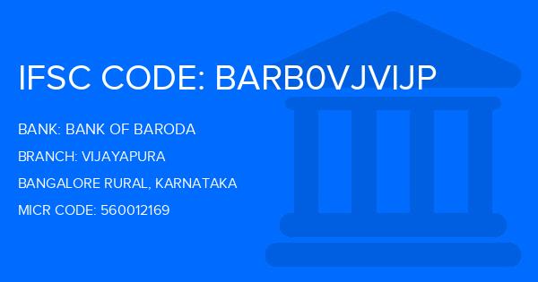 Bank Of Baroda (BOB) Vijayapura Branch IFSC Code