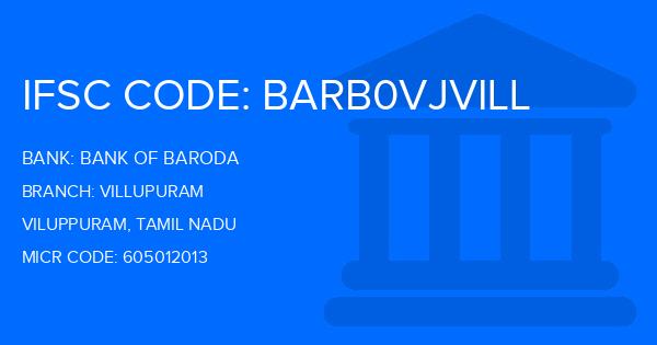 Bank Of Baroda (BOB) Villupuram Branch IFSC Code
