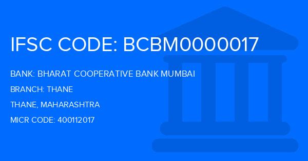 Bharat Cooperative Bank Mumbai Thane Branch IFSC Code