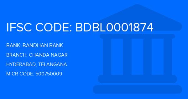 Bandhan Bank Chanda Nagar Branch IFSC Code