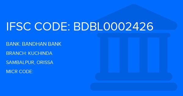 Bandhan Bank Kuchinda Branch IFSC Code