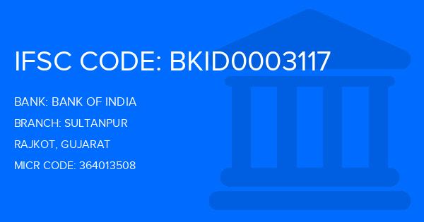 Bank Of India (BOI) Sultanpur Branch IFSC Code
