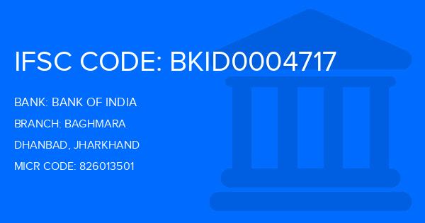 Bank Of India (BOI) Baghmara Branch IFSC Code