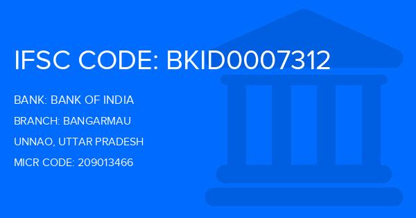 Bank Of India (BOI) Bangarmau Branch IFSC Code