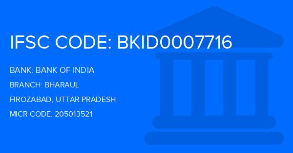 Bank Of India (BOI) Bharaul Branch IFSC Code